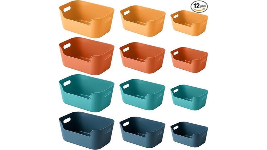 12 pack storage bins