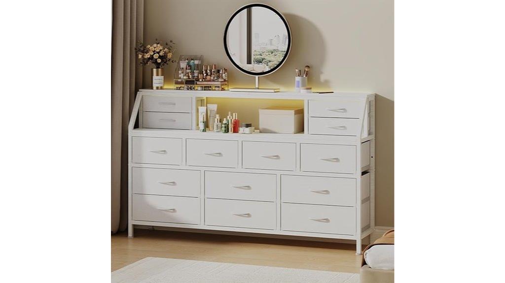 14 drawer sturdy dresser