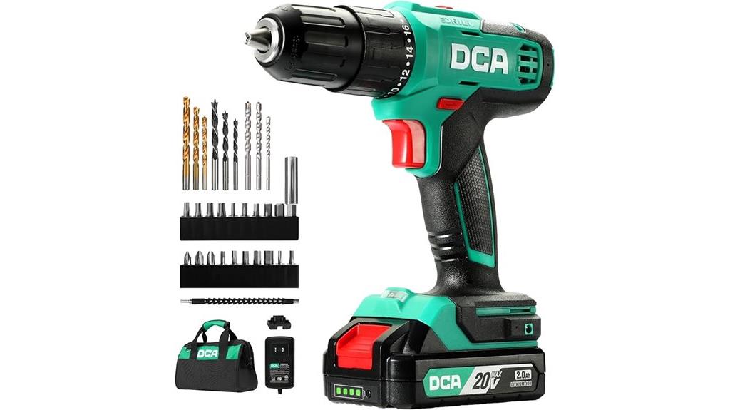 20v cordless drill set