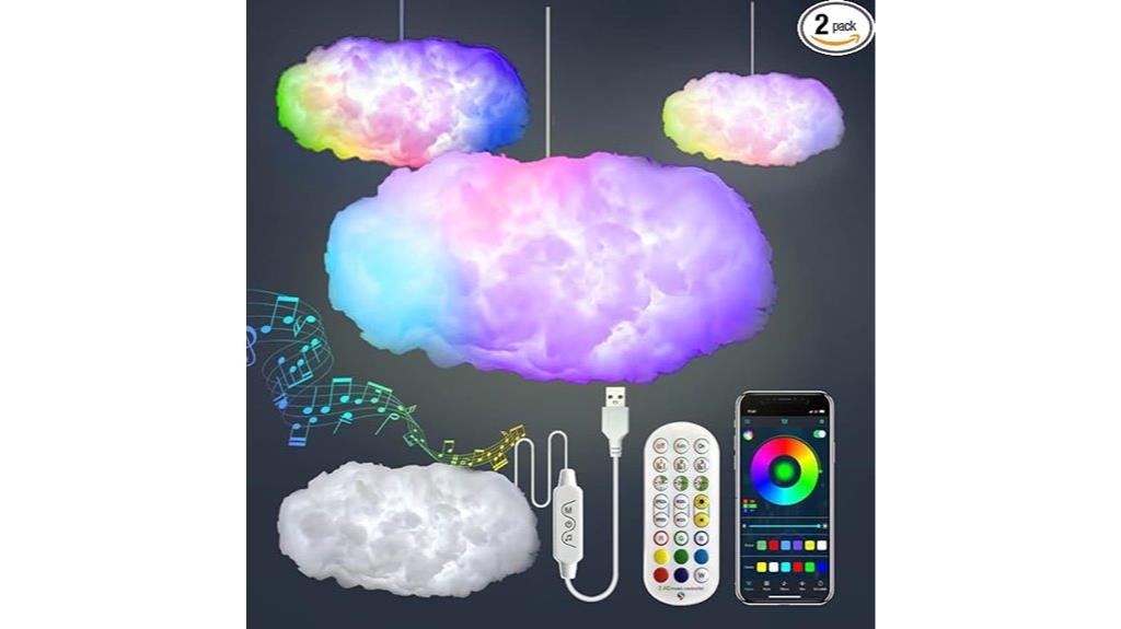 3d lightning cloud kit