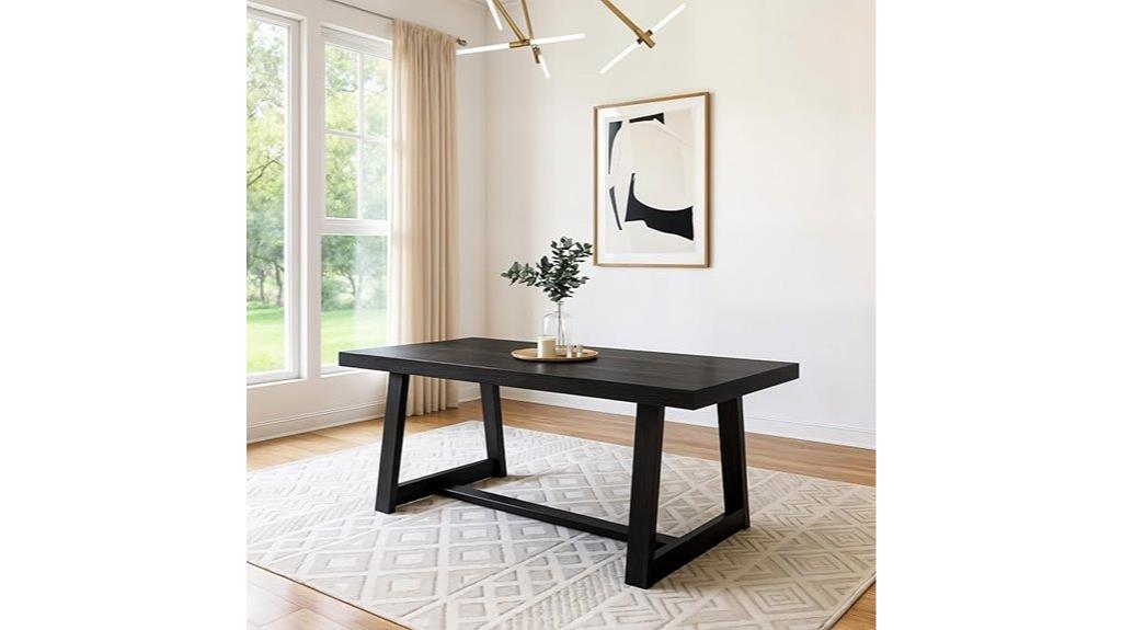 72 inch farmhouse table