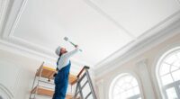 achieve streak free ceiling paint