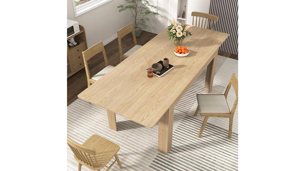 adjustable 6 10 person table