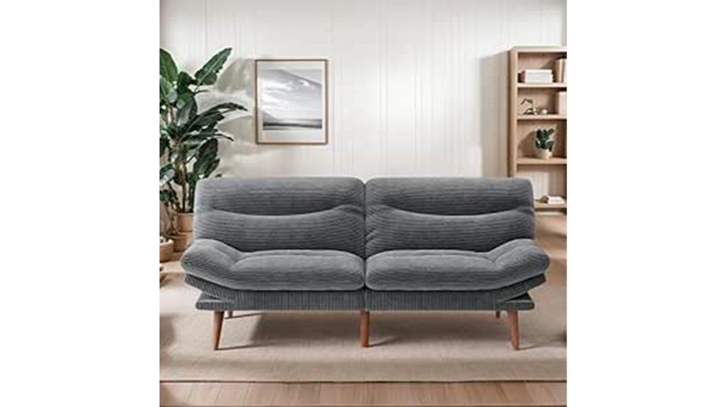 adjustable backrest sofa bed