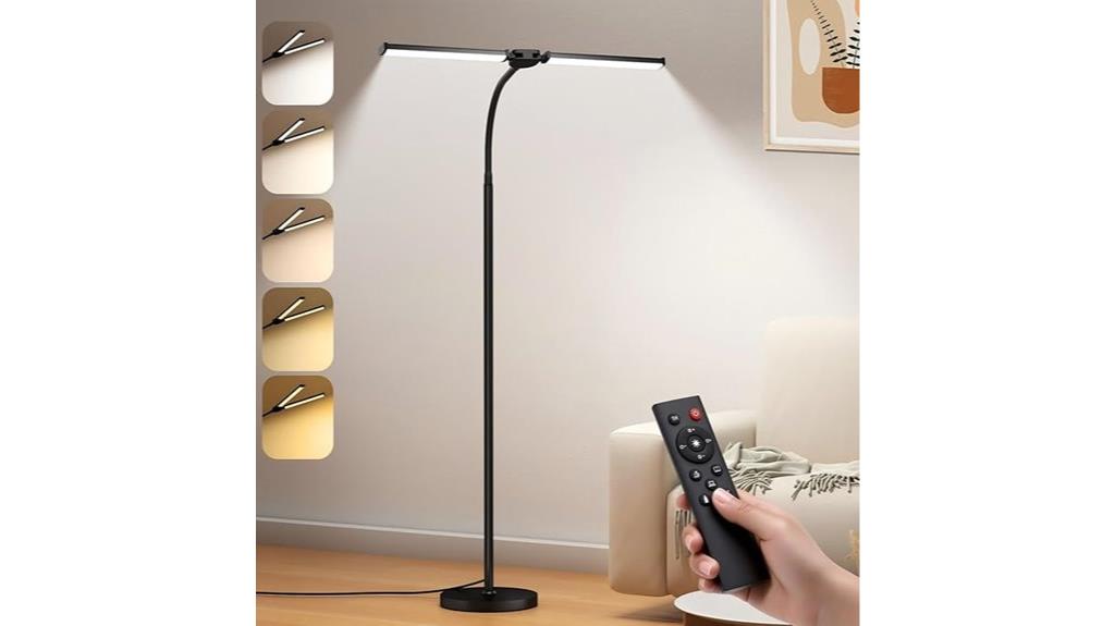 adjustable color brightness lamp