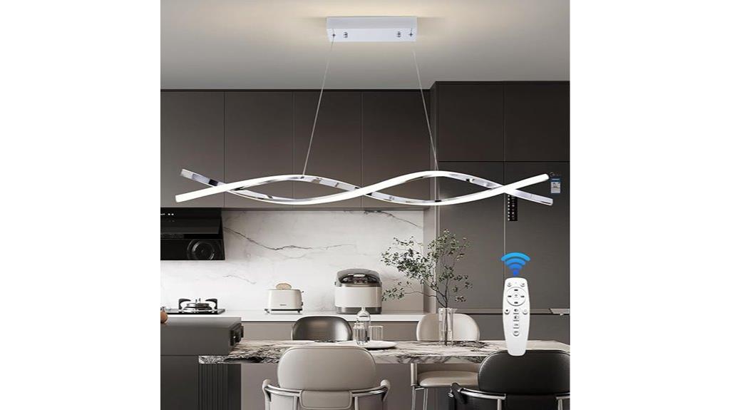 adjustable color temperature pendant