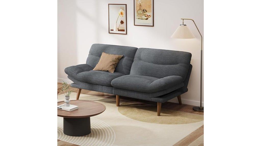 adjustable futon sofa bed