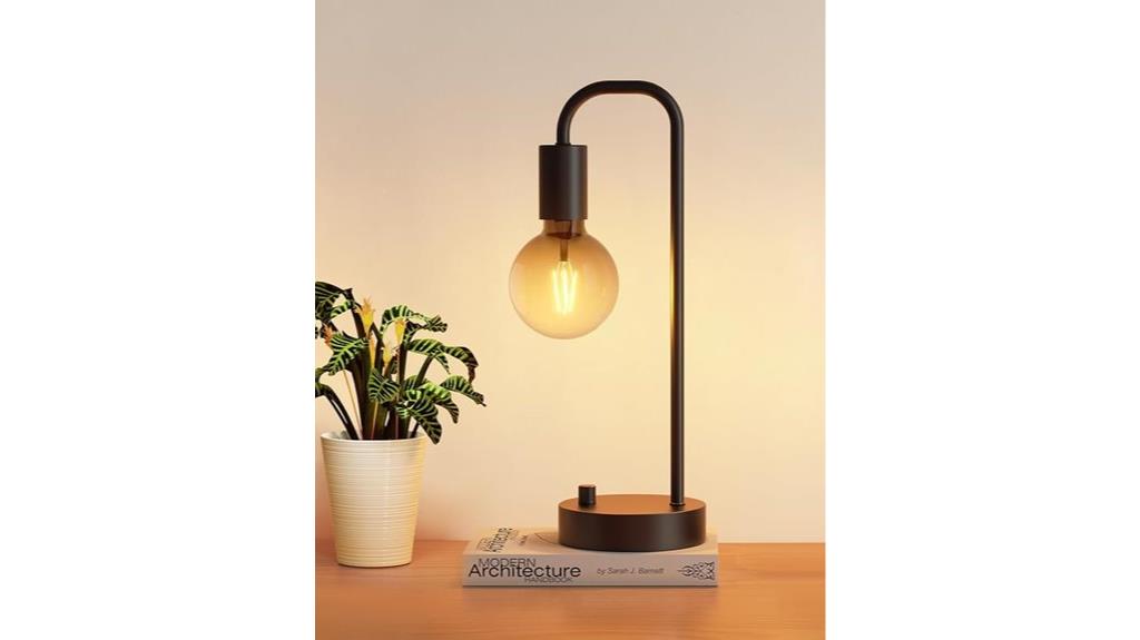 adjustable industrial table lamp