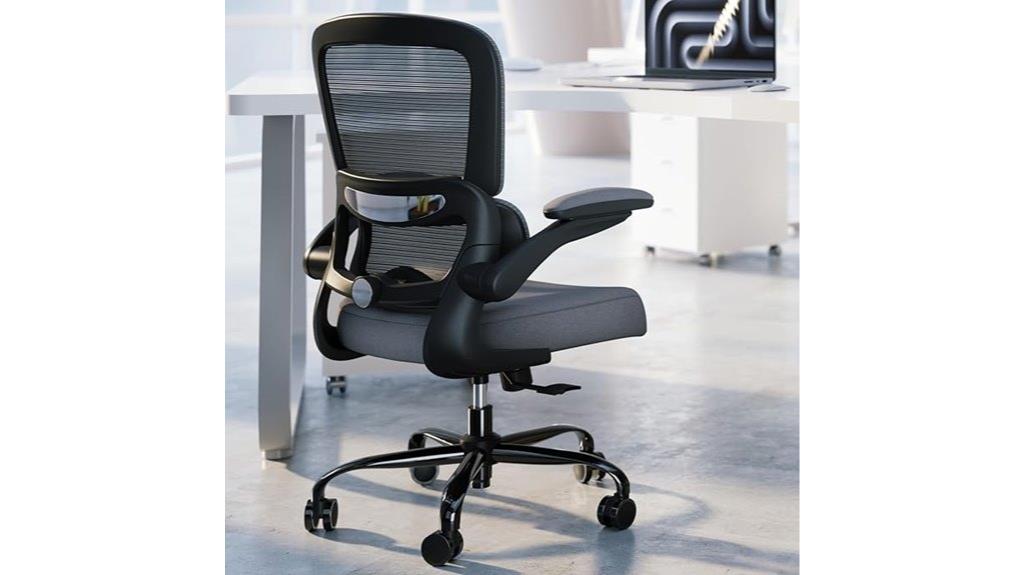adjustable lumbar office chair