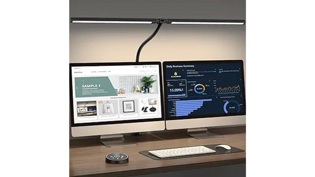 adjustable multi color desk lamp