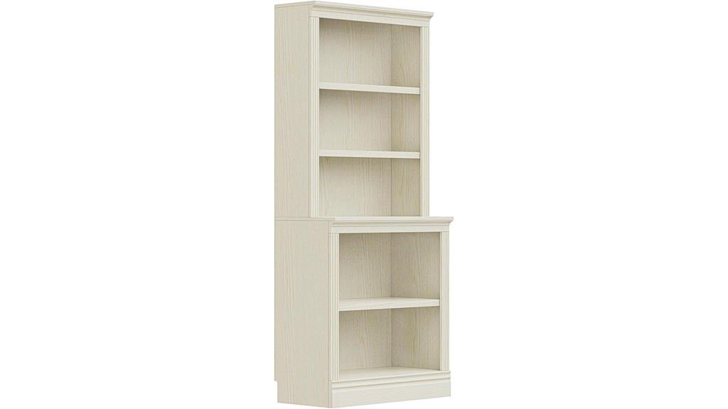 adjustable multi depth bookcase
