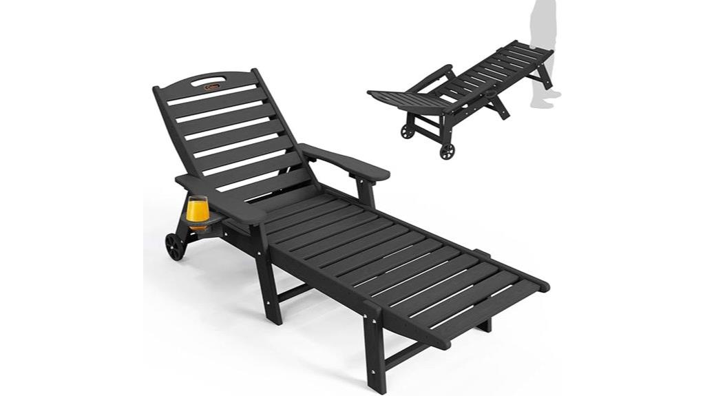 adjustable outdoor lounge chair
