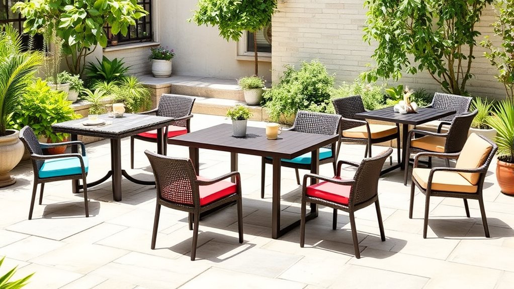 affordable stylish patio sets