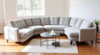 affordable stylish sectionals