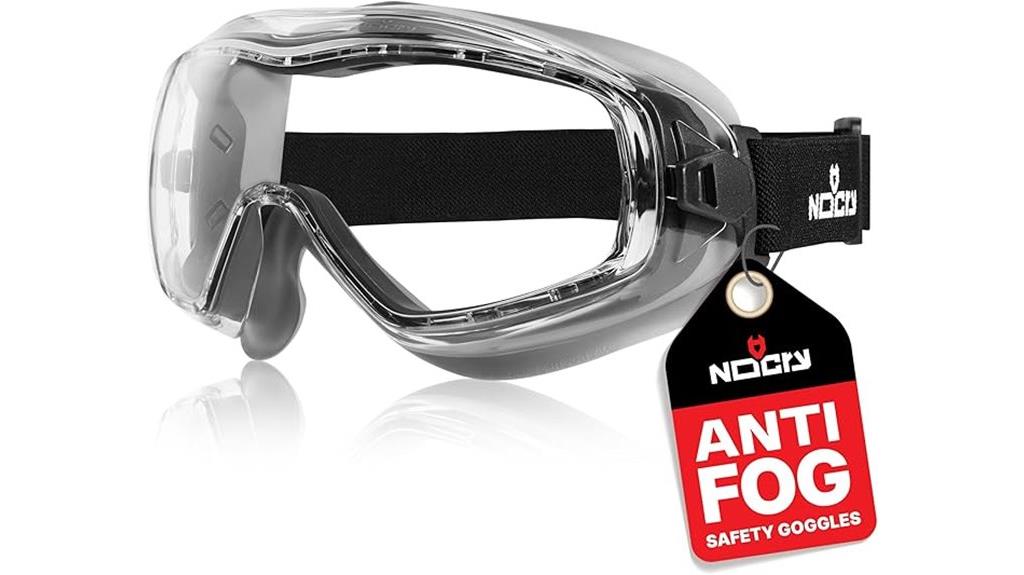 anti fog goggles with adjustable strap