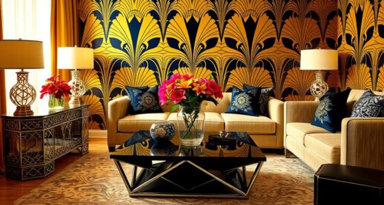 art deco home accent ideas