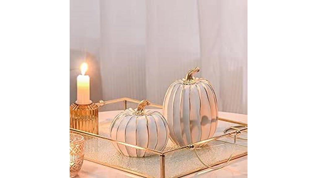 autumn pumpkin decor set