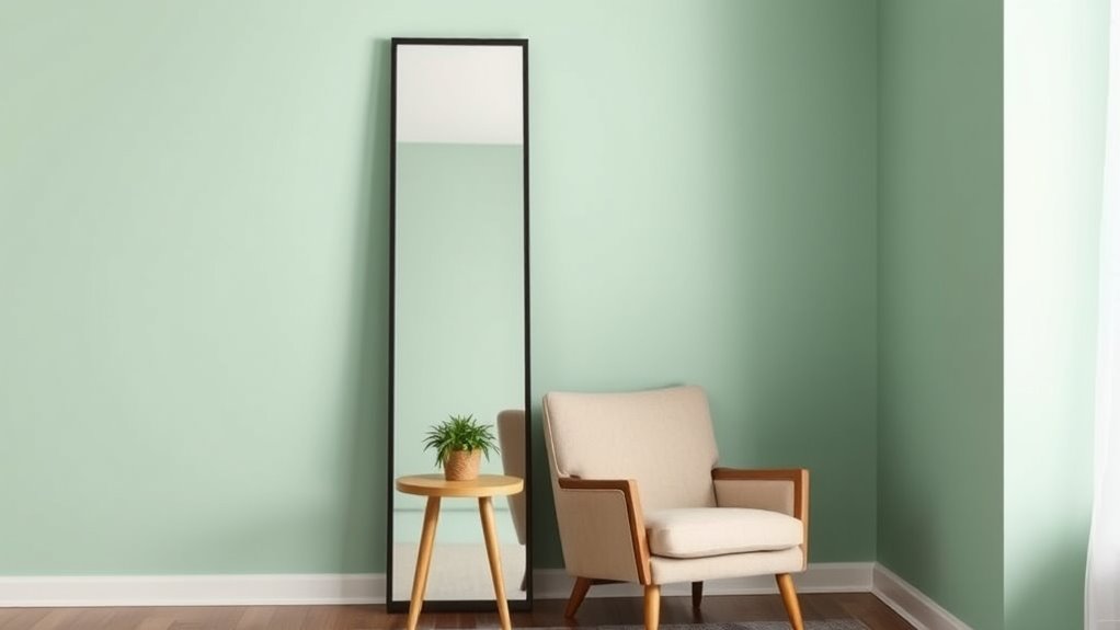 balance art with furniture