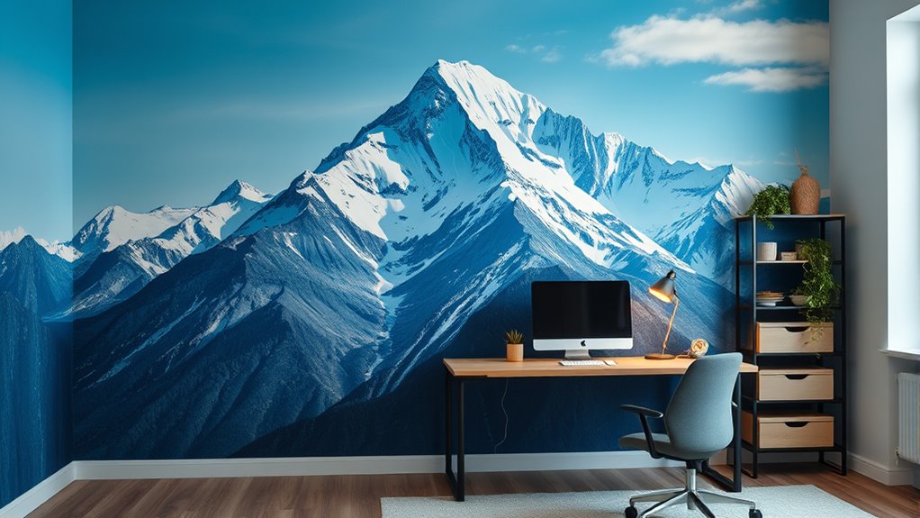 balance mural scale effectively