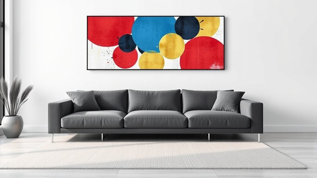 balance wall art size
