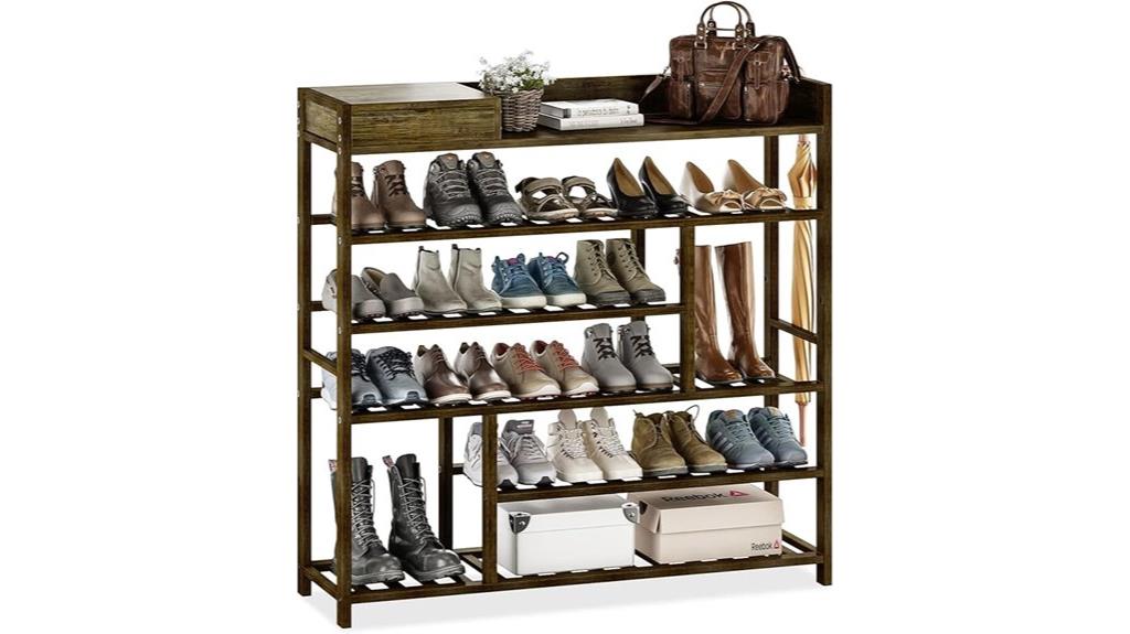 bamworld front door shoe rack