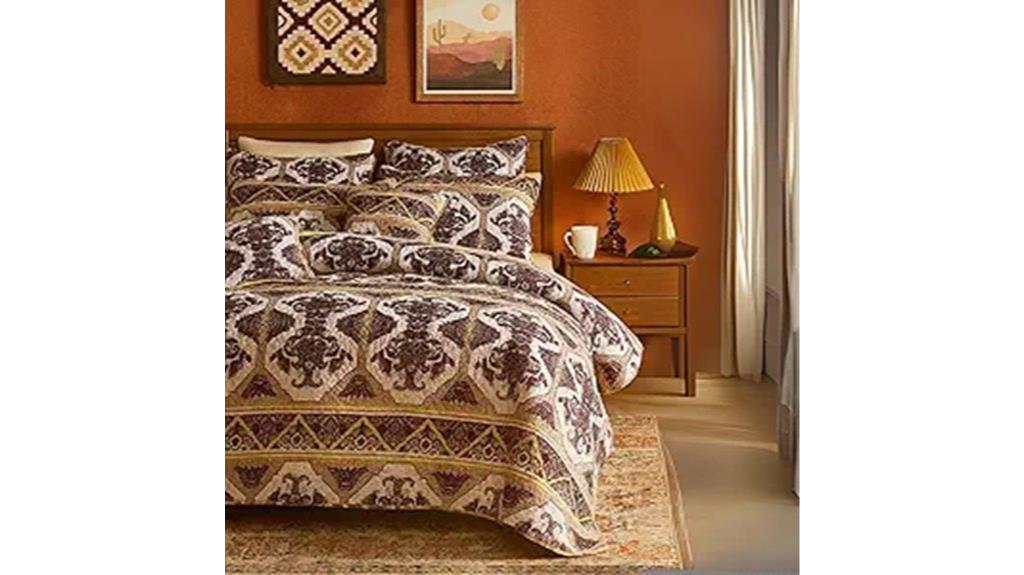 baroque southwestern king quilt