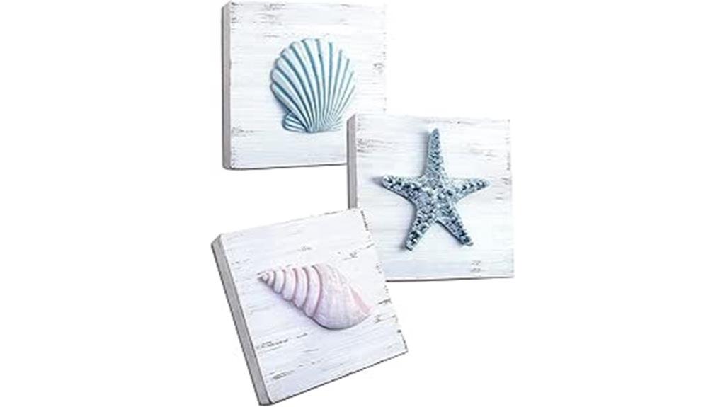 beach wall art set