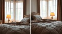 bed artwork sizing options