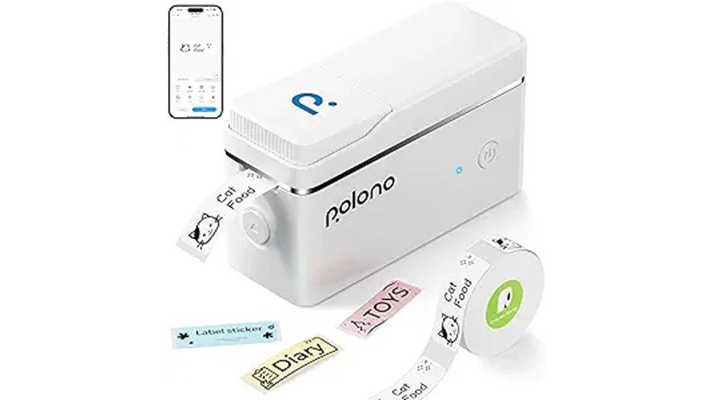 bluetooth label printer