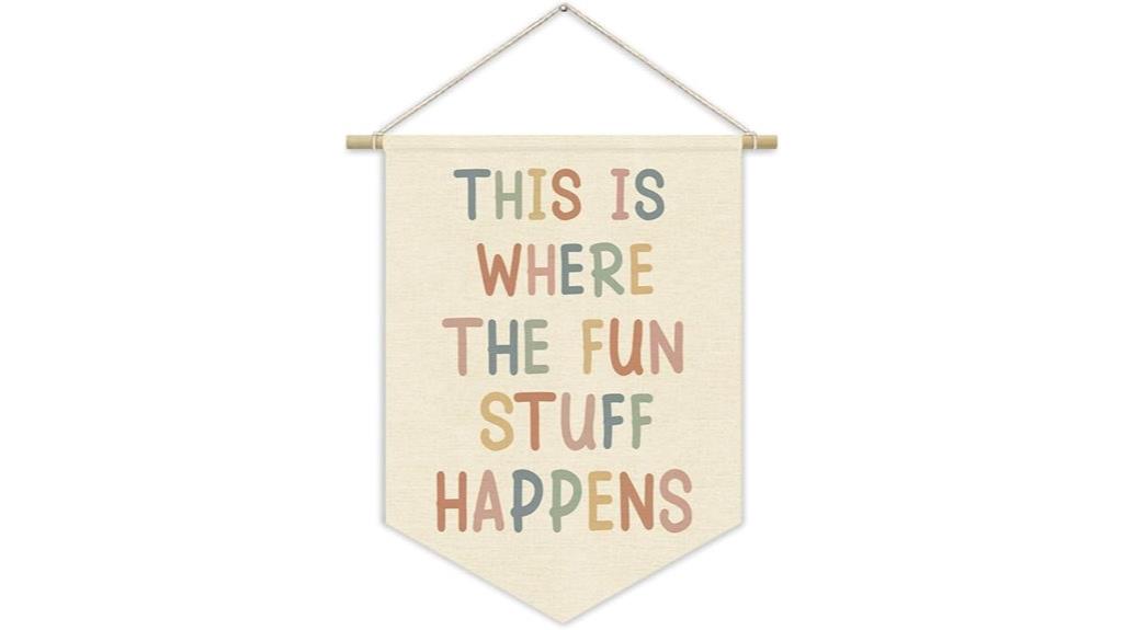 boho classroom wall banner