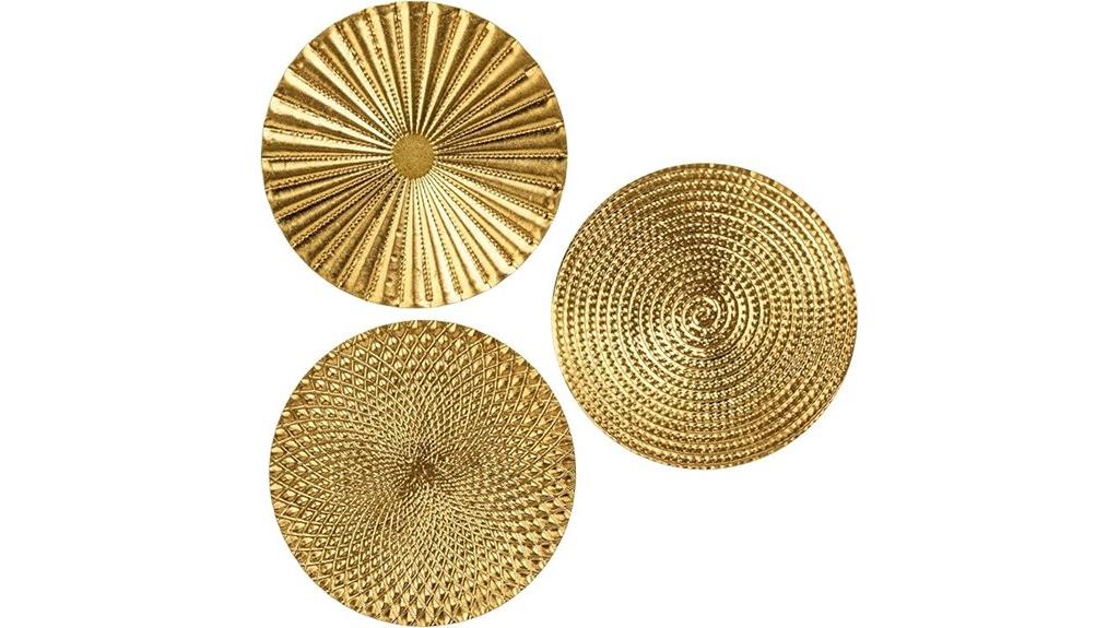 briful gold starburst set
