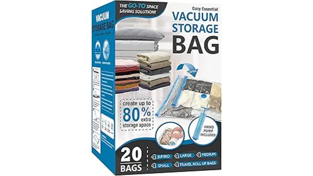 bulk set of vacuum bags