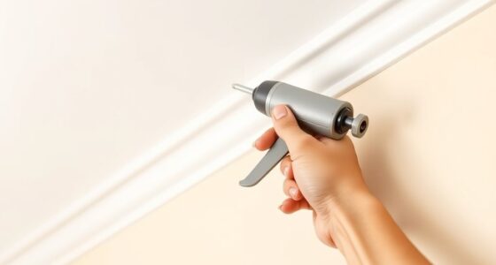 ceiling paint line trick