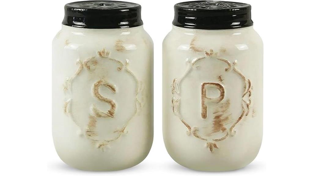 ceramic salt and pepper