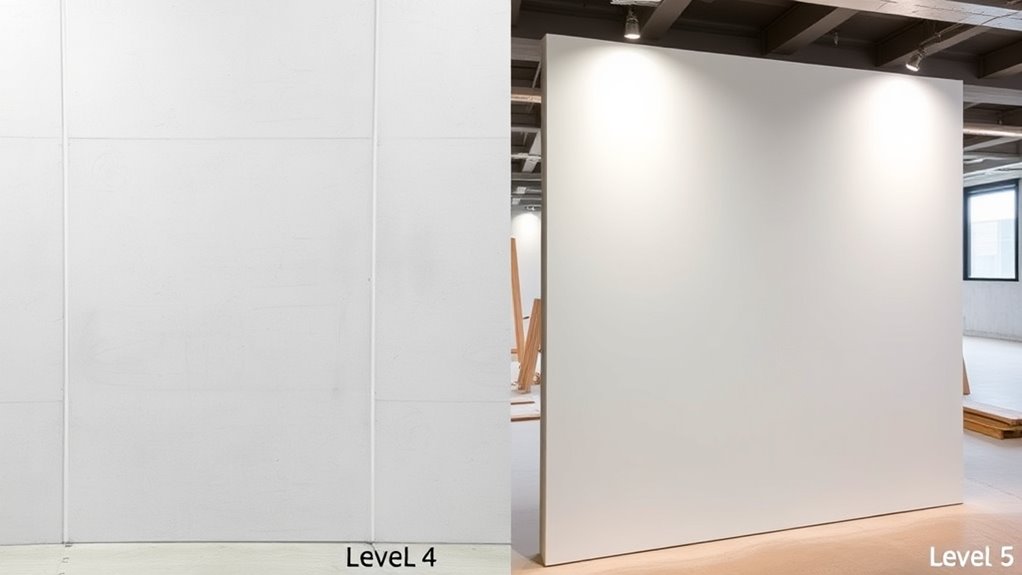 choosing drywall levels wisely