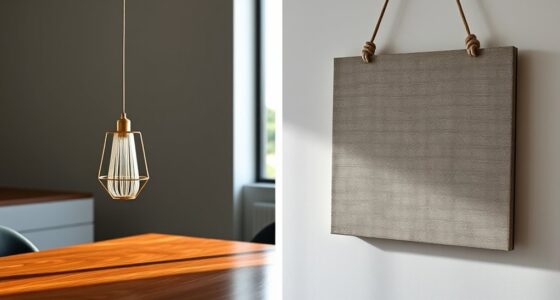 choosing wiring versus hanging