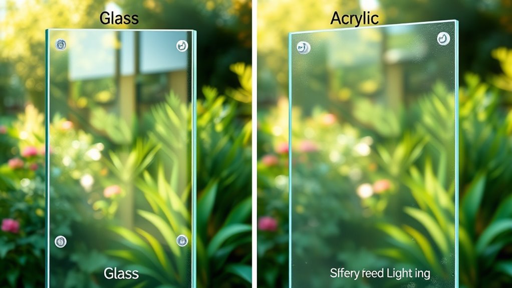 clear safe customizable glazing