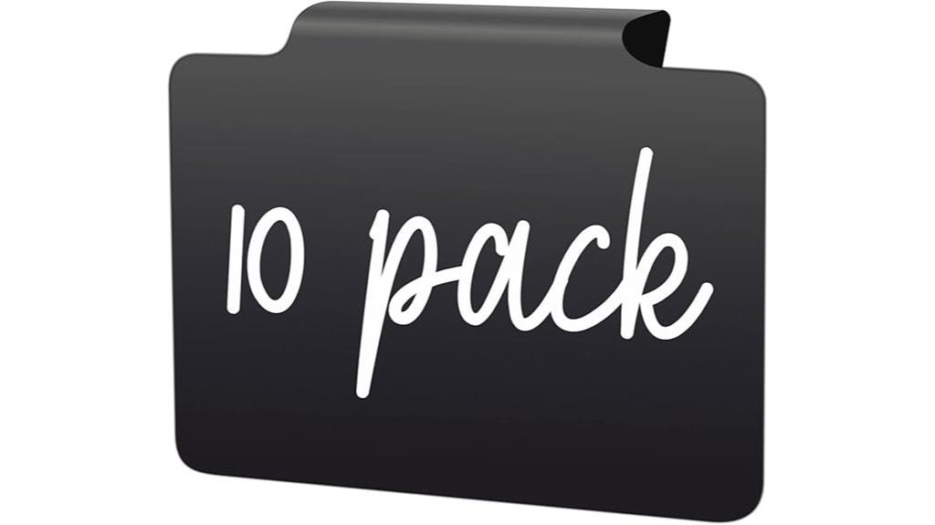 clip on basket labels