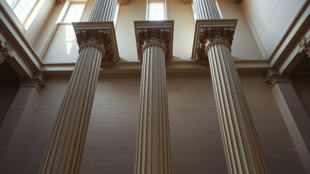 column height and spacing