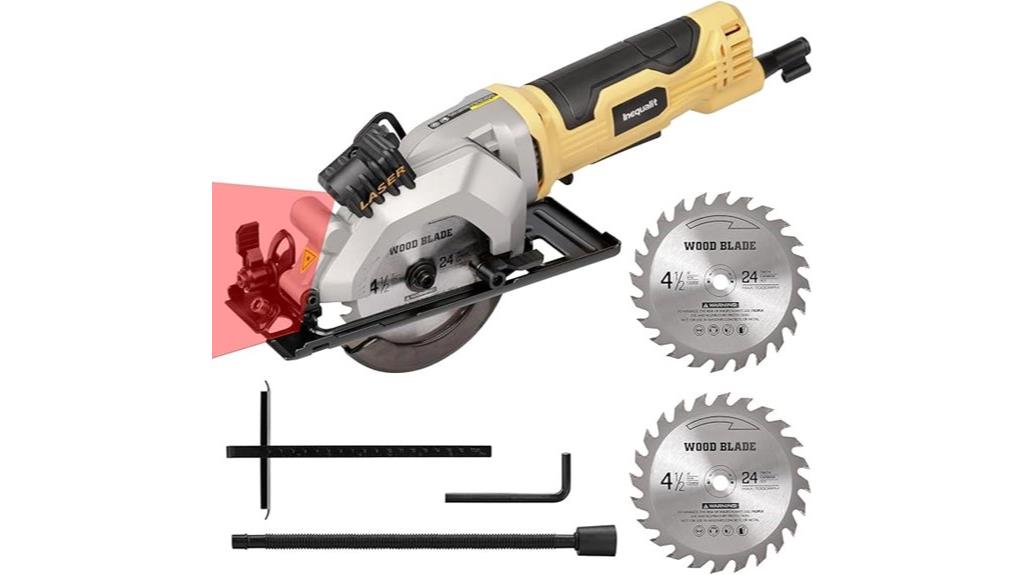 compact 4 amp circular saw