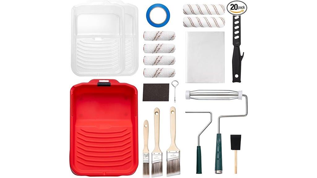 complete 20 piece roller set