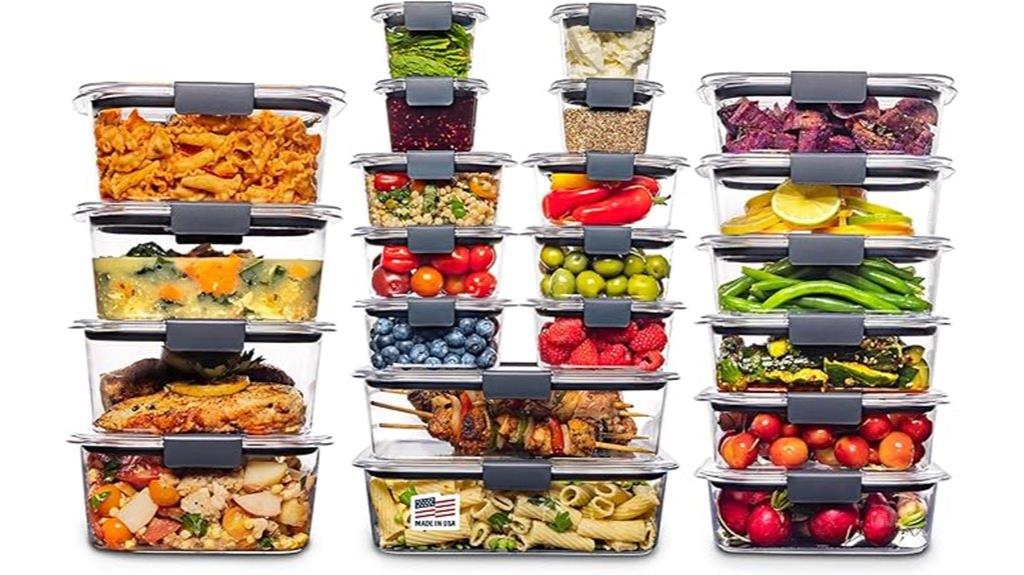 complete 44 piece storage set