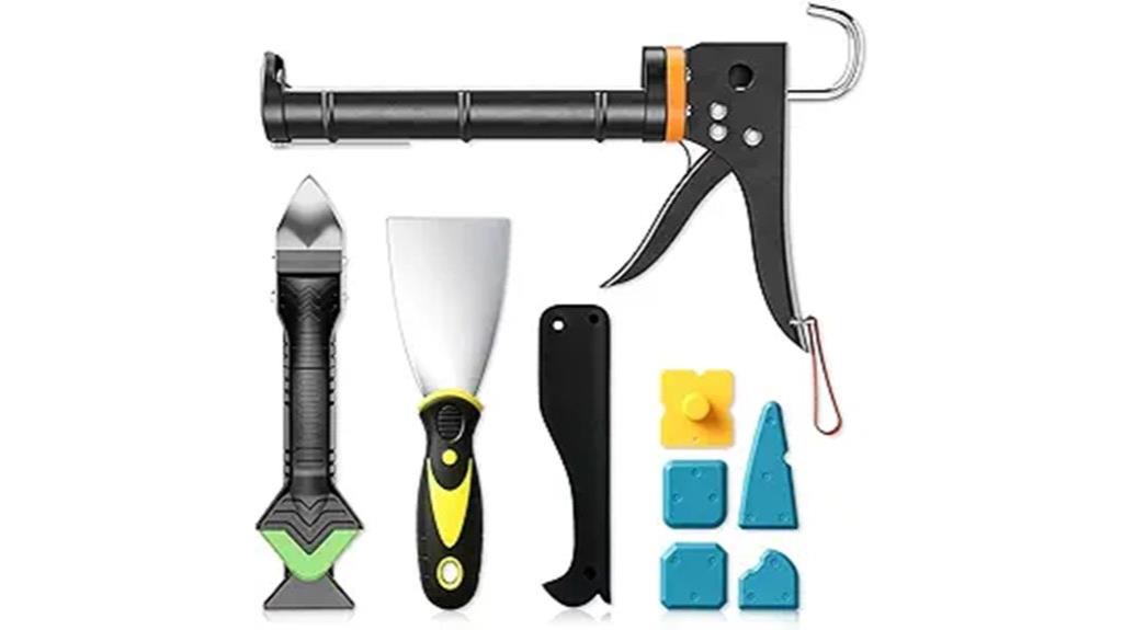 complete caulking tool set