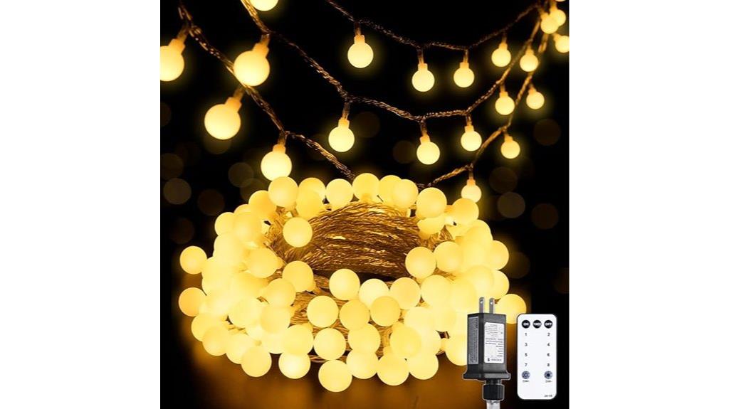 connectable led globe lights