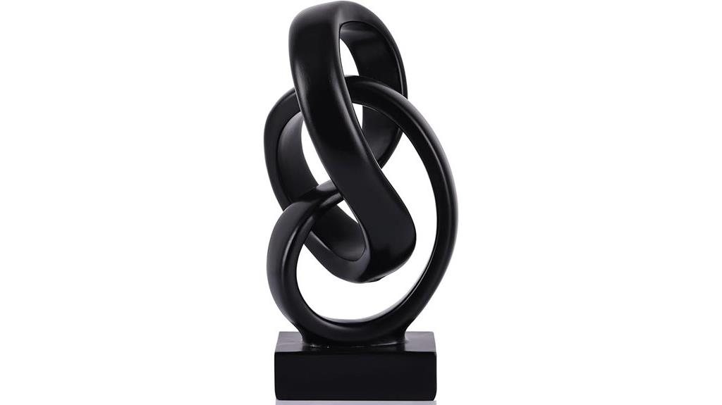 contemporary resin knot art