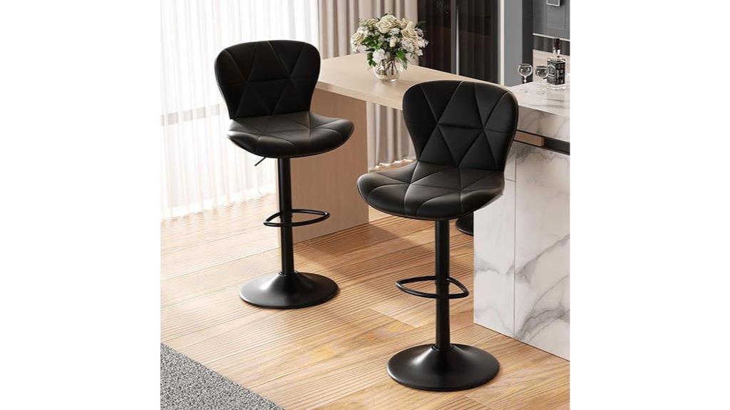 contemporary two piece bar seating