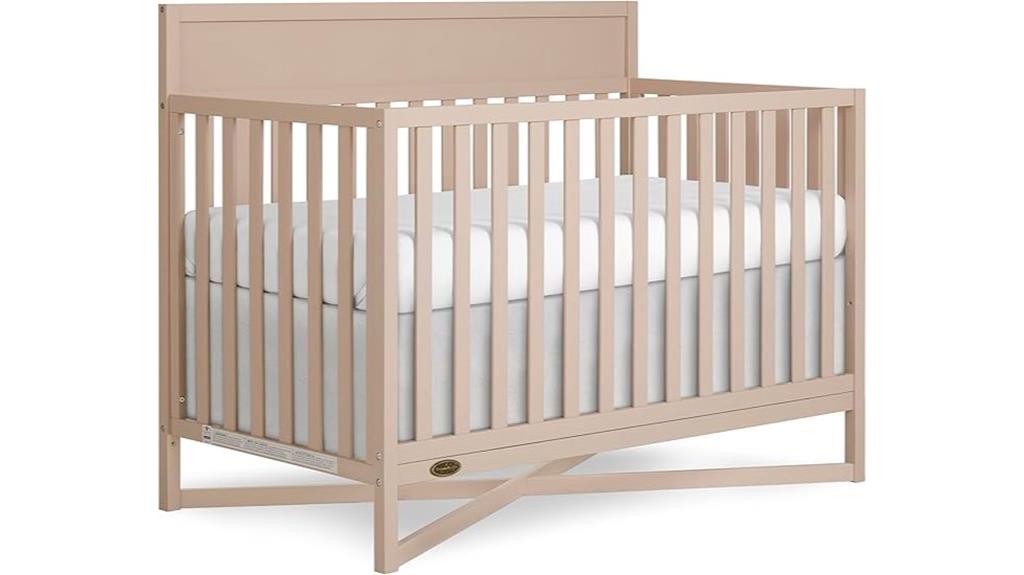 convertible 5 in 1 crib