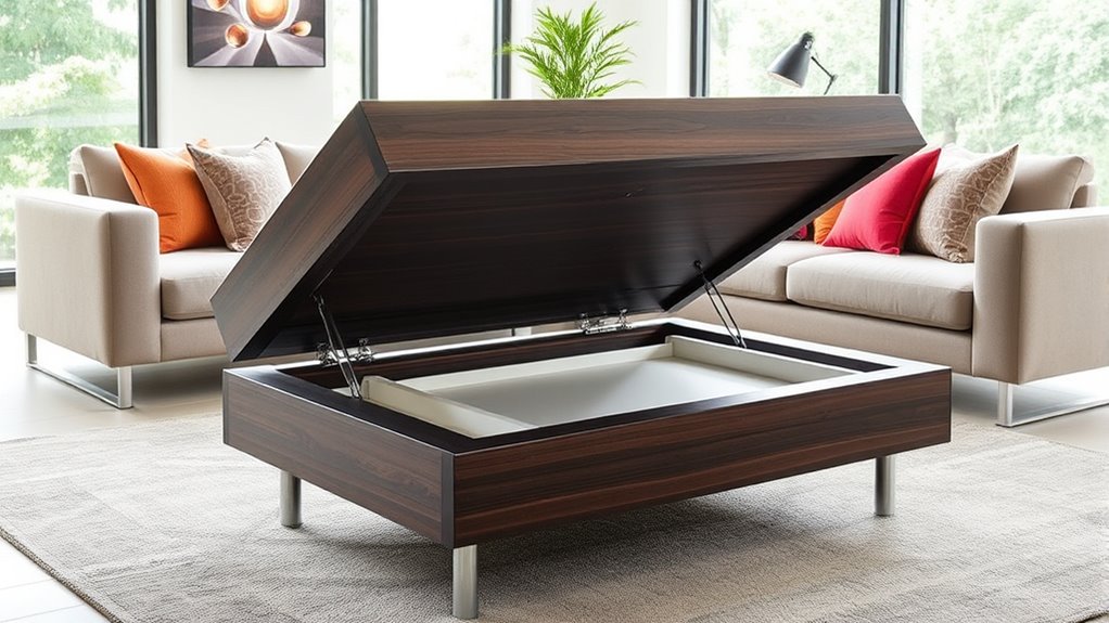 convertible coffee table designs