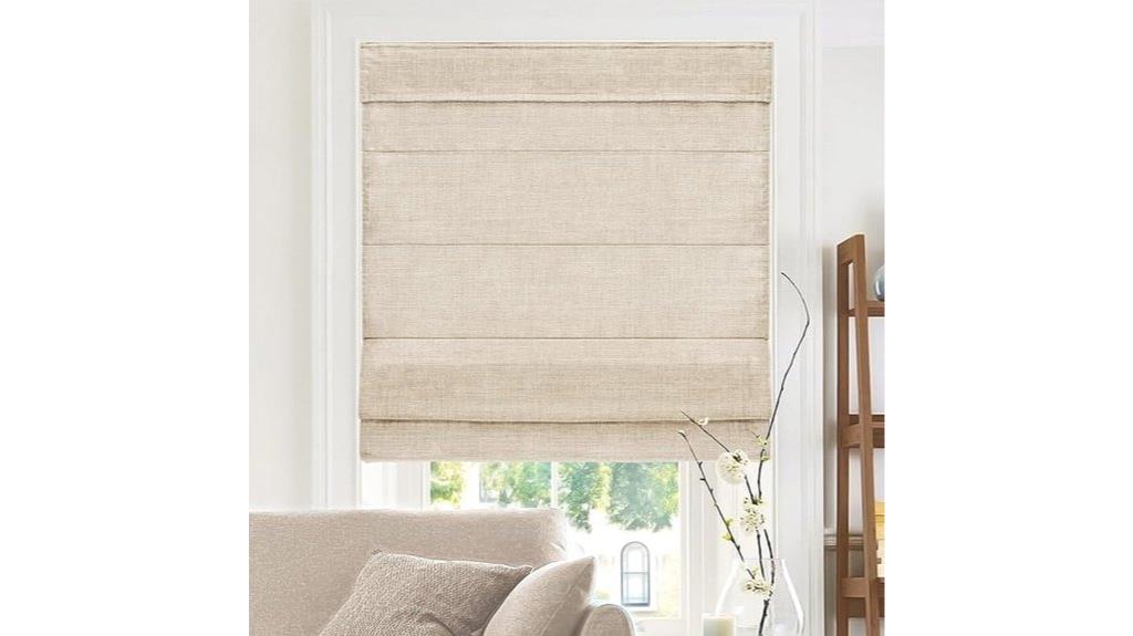 cordless roman shade
