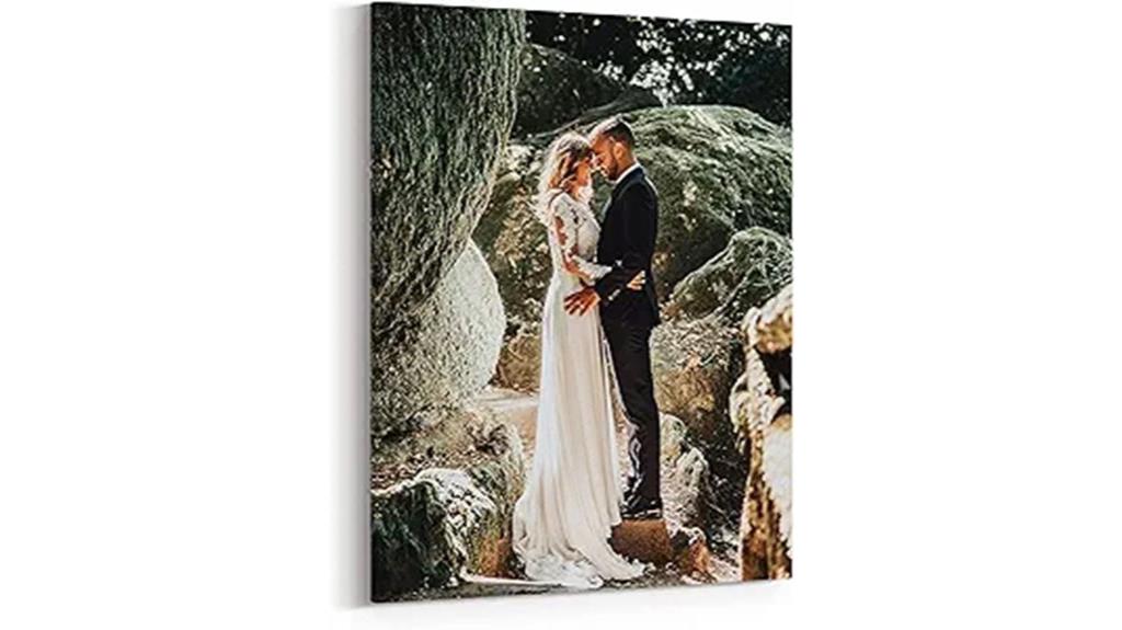 custom framed canvas wall art